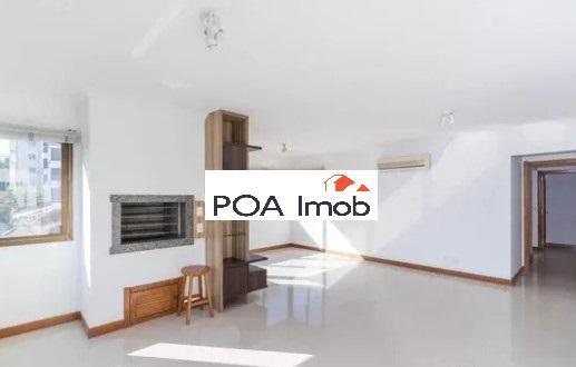 Apartamento semimobiliado com 3 dormitórios no petrópolis - Foto 2