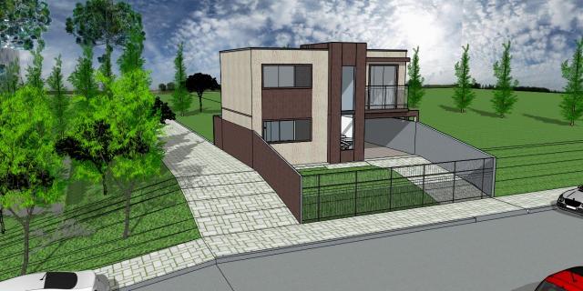Sobrado em condomínio no bairro Santa Felicidade, 3 dorms, 2 vagas - soc0008-a - Foto 2