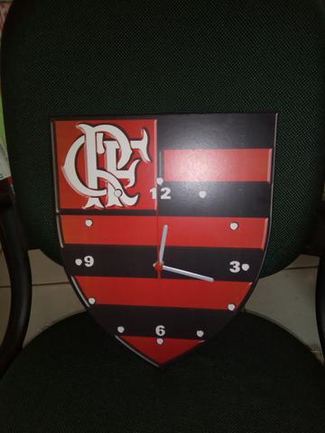 Relógio Flamengo parede
