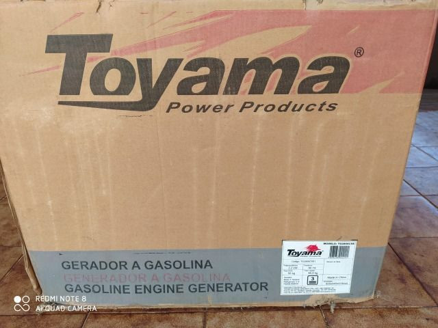 Gerador de Energia A Gasolina 2500W TG2800CXE Toyama Bivolt - Foto 2