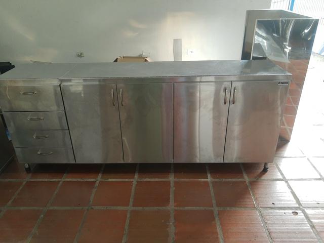 10x SEM JUROS* Coifas, mesas, pias, bancadas em inox - Foto 6