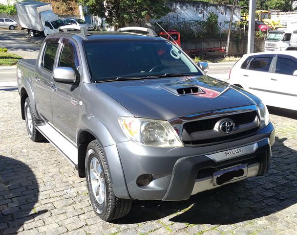 Toyota Hilux SRV 2008 4x4 Turbo Diesel AC troca - Foto 3