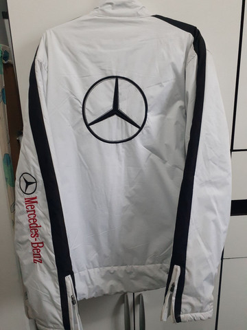 jaqueta corta vento mercedes benz