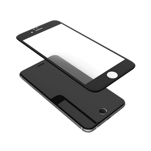 Película 3D de Vidro iPhone 7/8 e Plus Preto ou Branco - Foto 3