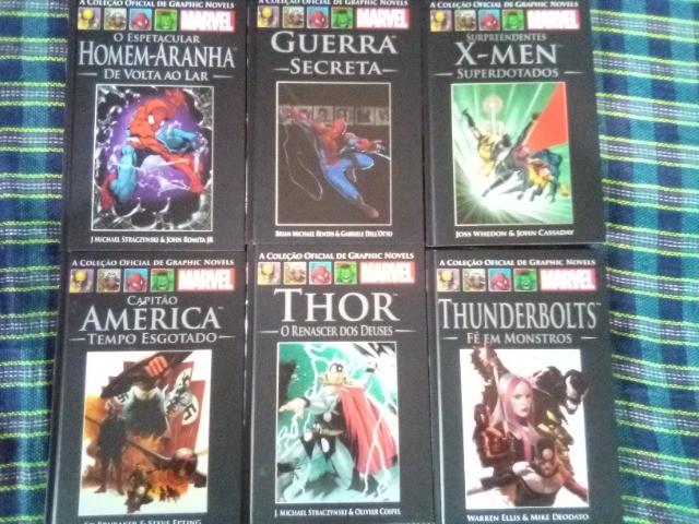 Quadrinhos Coleção Marvel - Editora Salvat