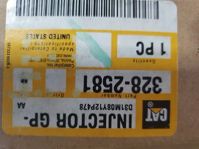 Caterpillar  C9 , injetores