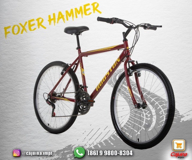 Bicicleta Aro 26 21 Velocidades Foxer Hammer Houston M28d07sd22 - Foto 3