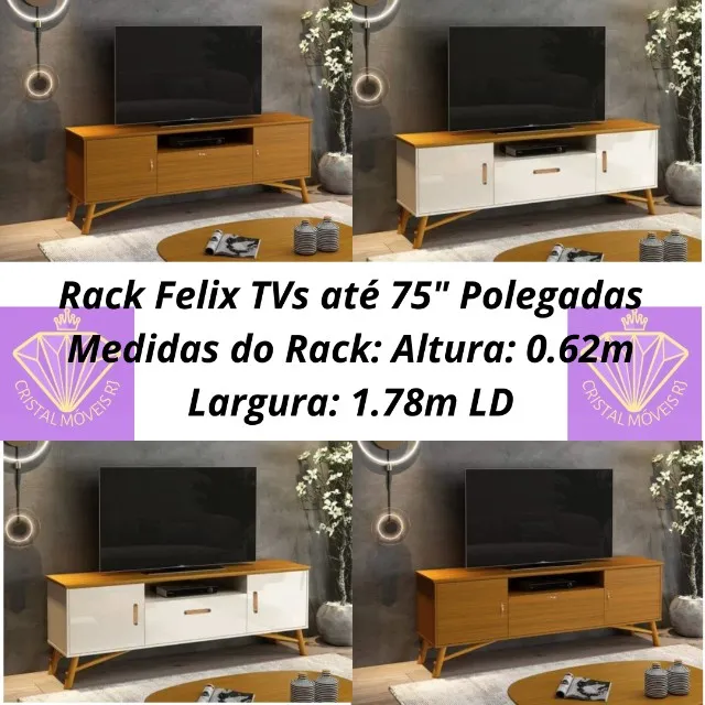 Rack Felix TVs até 75? LD