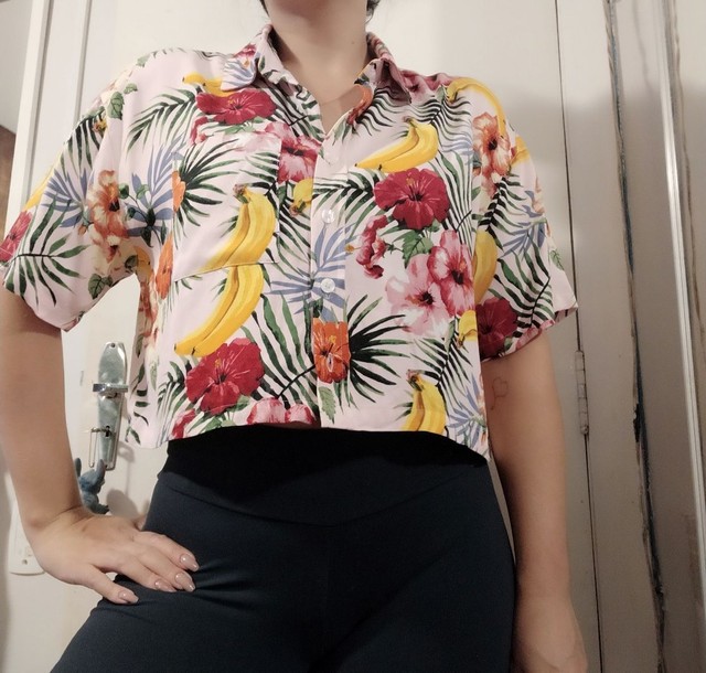 Cropped estampado M - Foto 5