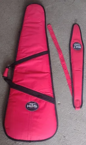 Capa bag slim p Bass + Correia talabar luxo 14cm novo