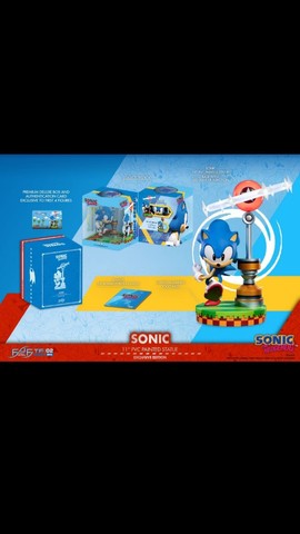 Sonic The Hedgehog Exclusivo First 4 Figures  - Foto 2