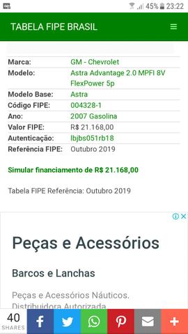 Astra advantage completo 2007