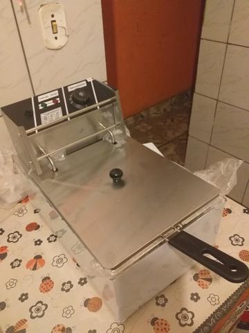 Fritadeira profissional nova tel *