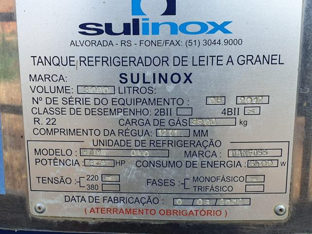 Resfriador sulinox 3000 Lt - Foto 5