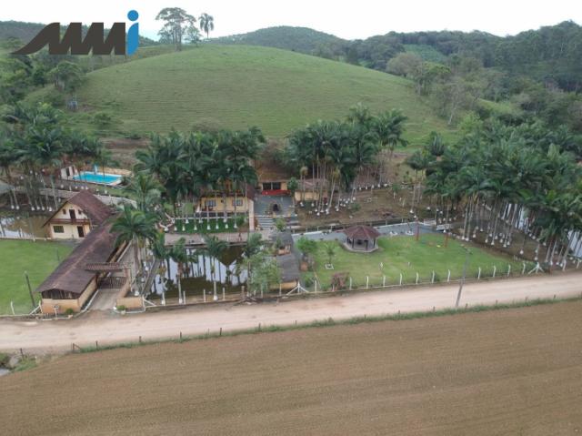 Sitio em piçarras, campo de futebol, galpão, casa, piscina - Foto 4