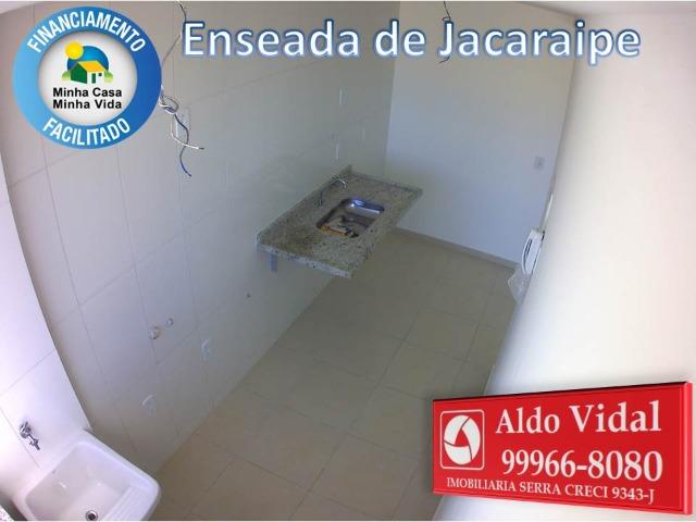 ARV 166- Apto 2 Q, Varanda,Suíte,Piscina em Jacaraipe próximo a praia - Foto 6