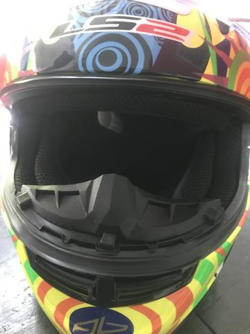 Capacete ls2 Alex Barros ( na caixa) - Foto 5