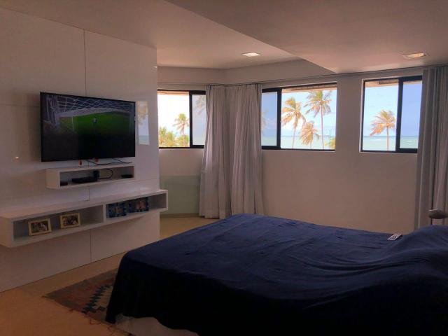Apartamento a beira-mar de jatiuca com 3 suítes + gabinete - Foto 10