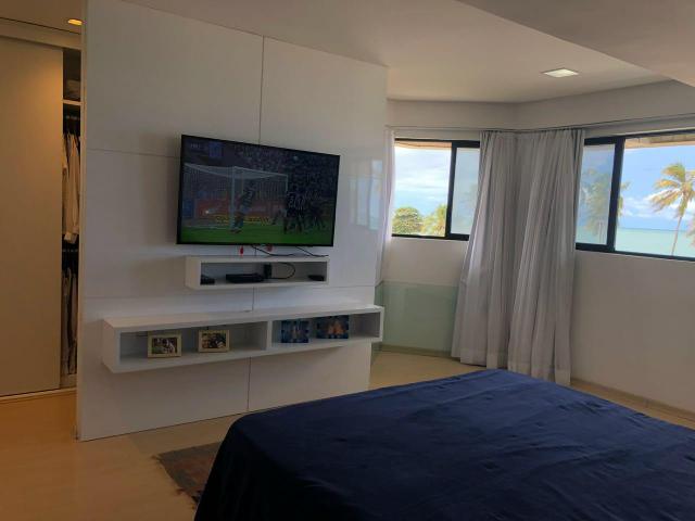 Apartamento a beira-mar de jatiuca com 3 suítes + gabinete - Foto 6