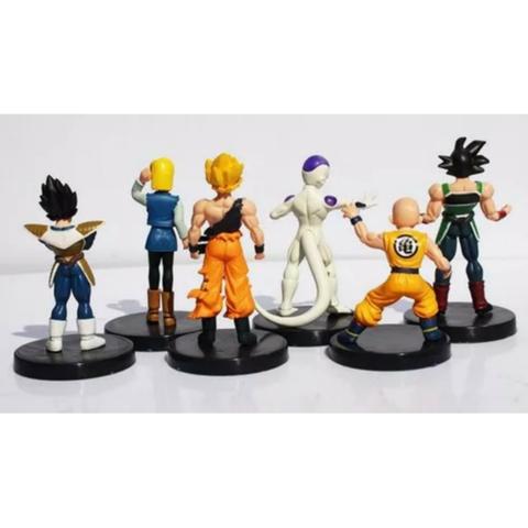 6 Boneco Dragão Ball Z Goku Frieza Vegeta Kuririn Burdock 18 - Foto 6