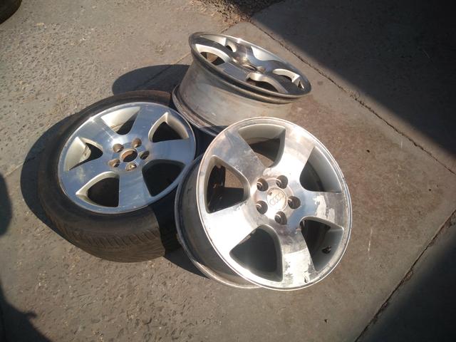 3 rodas Audi Golf Fox aro 16 5x100 - Foto 3