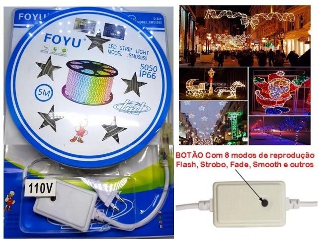 Mangueira Fita Led Rgb 5050 110v