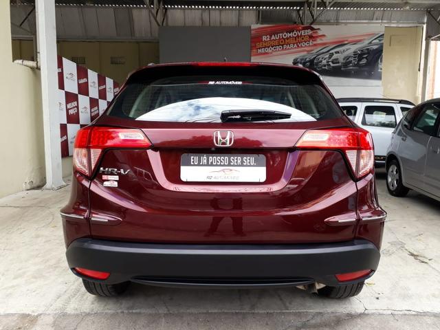Honda 2017 hr-v ex 1.8 Flex Automatico completo vermelho vinho impecável confira - Foto 5