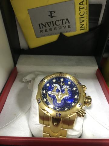 Invicta venom Reserve 14463 Calender Banh ouro 18 K Original - Foto 5