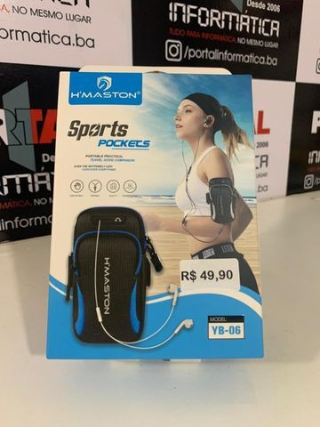 Pochete sport hmaston yb-06 preta