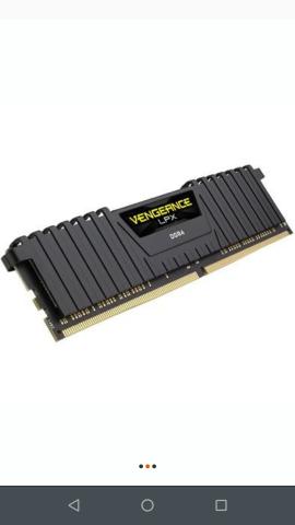 Memória Corsair Vengeance LPX, 4GB, 2400MHz, DDR4, CL16, Preto - Foto 2