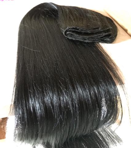 Human Hindu hair preto cabelo misturado - Foto 5