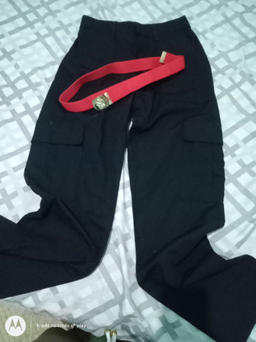 Calça para curso de bombeiro