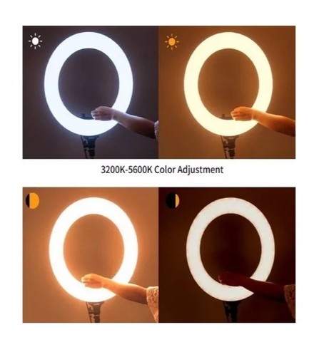 Ring light iluminador 10 polegadas 26 cm com controle - sem tripé - Foto 3