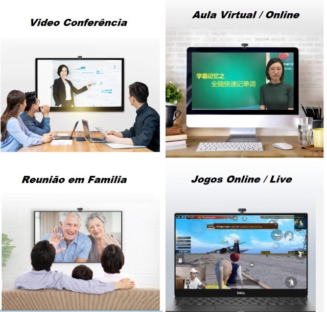 Webcam Full HD 1080P - Ótima Qualidade de Imagem! - Foto 3