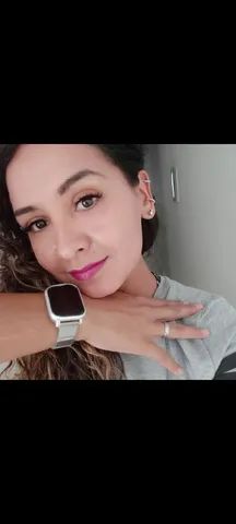 Pulseira Metal Magnética Smartwatch 20mm