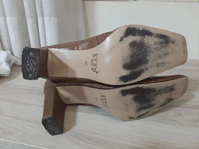 Bota Step Shoes Tam 40 Couro - Foto 5