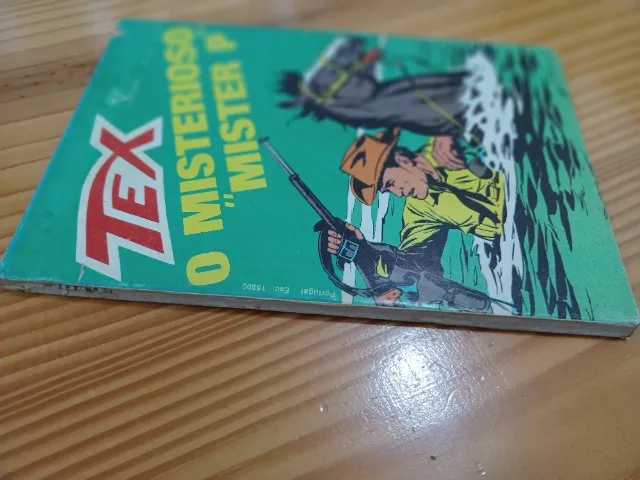 (Item 292) Tex n.24 da primeira edição O misterioso mister P