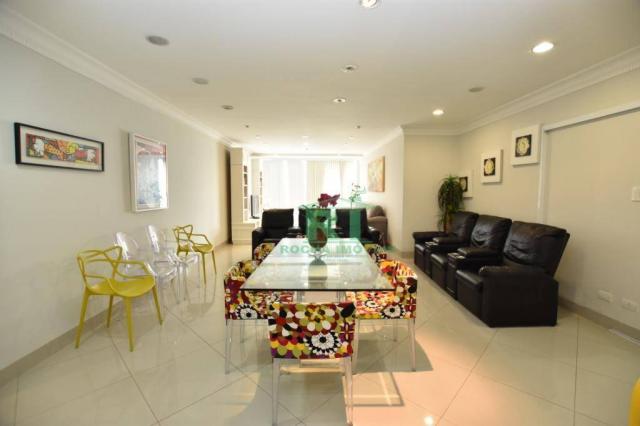 Apartamento com 4 dormitórios à venda, 190 m² - Praia das Pitangueiras - Guarujá/SP