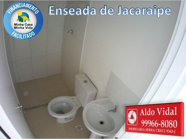 ARV 166- Apto 2 Q, Varanda,Suíte,Piscina em Jacaraipe próximo a praia - Foto 7