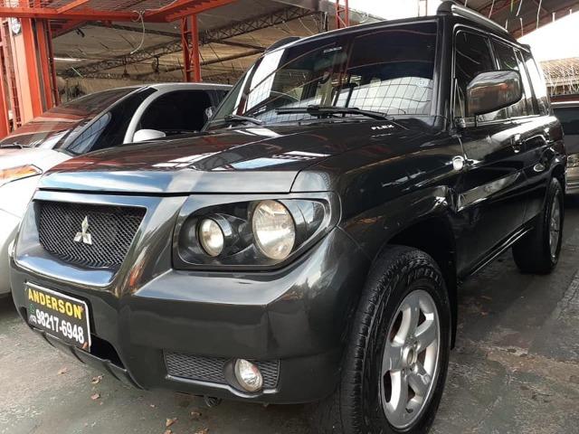 1 - Pajero TR4 2.0 4x4 flex 2008, bancos em couro - Foto 2