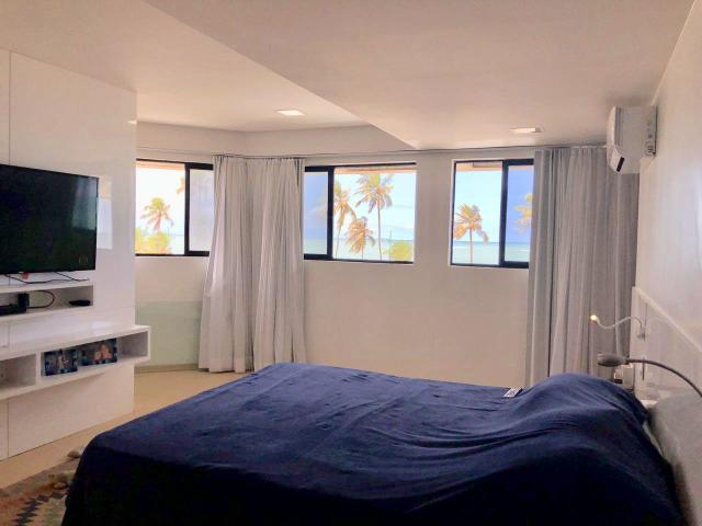 Apartamento a beira-mar de jatiuca com 3 suítes + gabinete - Foto 12