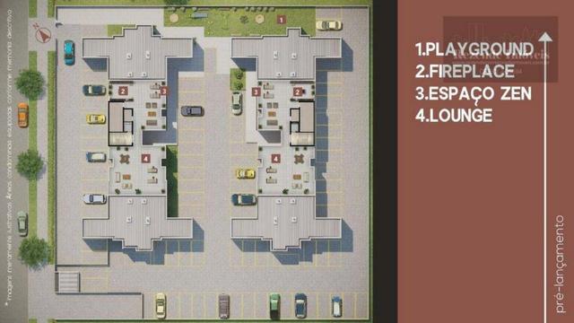 F-AP1135 Apartamento com 2 dormitórios à venda, 45 m² por R$ 146.900-Weissópolis - Pinhais - Foto 7