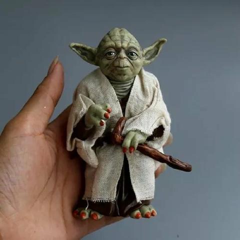 Figura Boneco Mestre Yoda Star Wars Guerra Nas Estrelas Jedi - Foto 2
