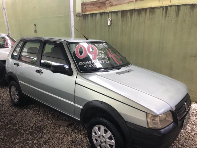 Fiat uno mille 1.0 fire flex way ano 2009 completo de tudo - Foto 2