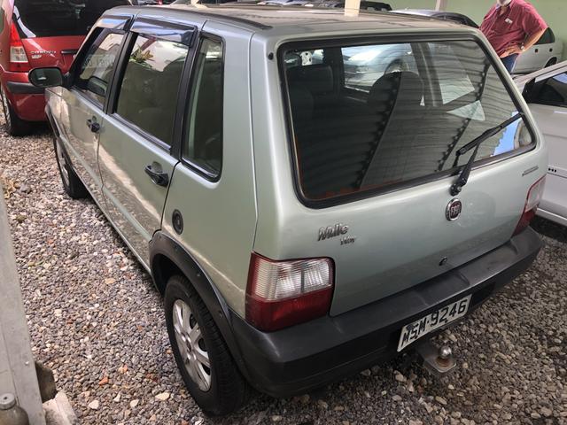 Fiat uno mille 1.0 fire flex way ano 2009 completo de tudo - Foto 3