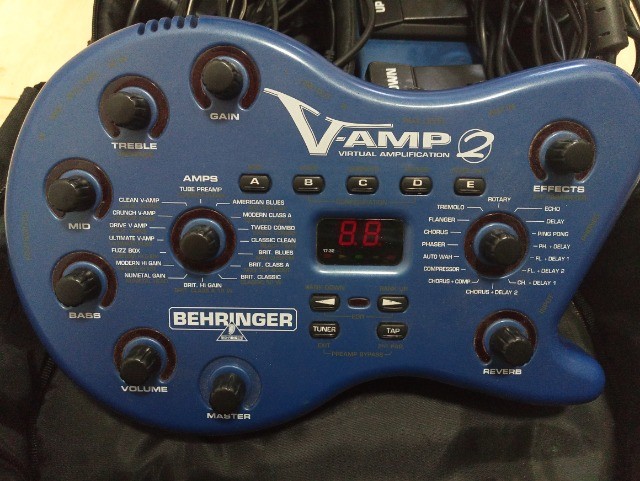 Pedaleira De Guitarra V Amp 2 Behringer Instrumentos Musicais Sobradinho Brasilia Olx