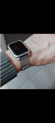 Pulseira Metal Magnética Smartwatch 20mm - Foto 3