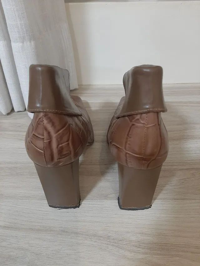 Bota Step Shoes Tam 40 Couro - Foto 4