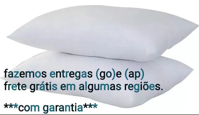 Travesseiro Fibra Siliconada Antialérgico Lavável 70x 50  cm