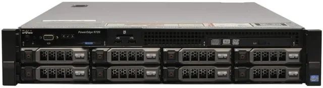 Servidor Dell Poweredge R720 2 Xeon Sixcore 16gb 64306320587139120